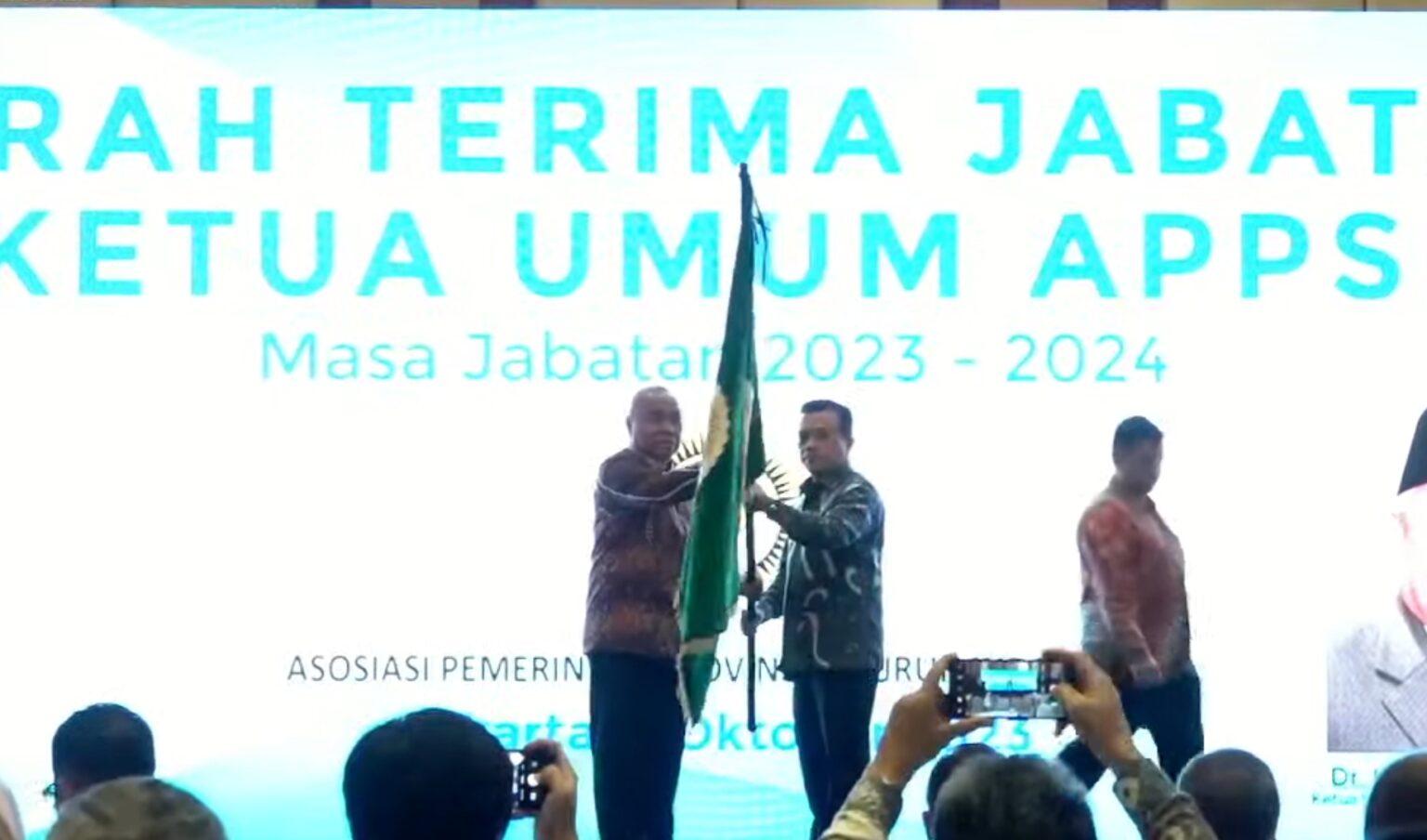 Al Haris Resmi Jabat Ketua Umum Asosiasi Pemerintah Provinsi Seluruh Indonesia