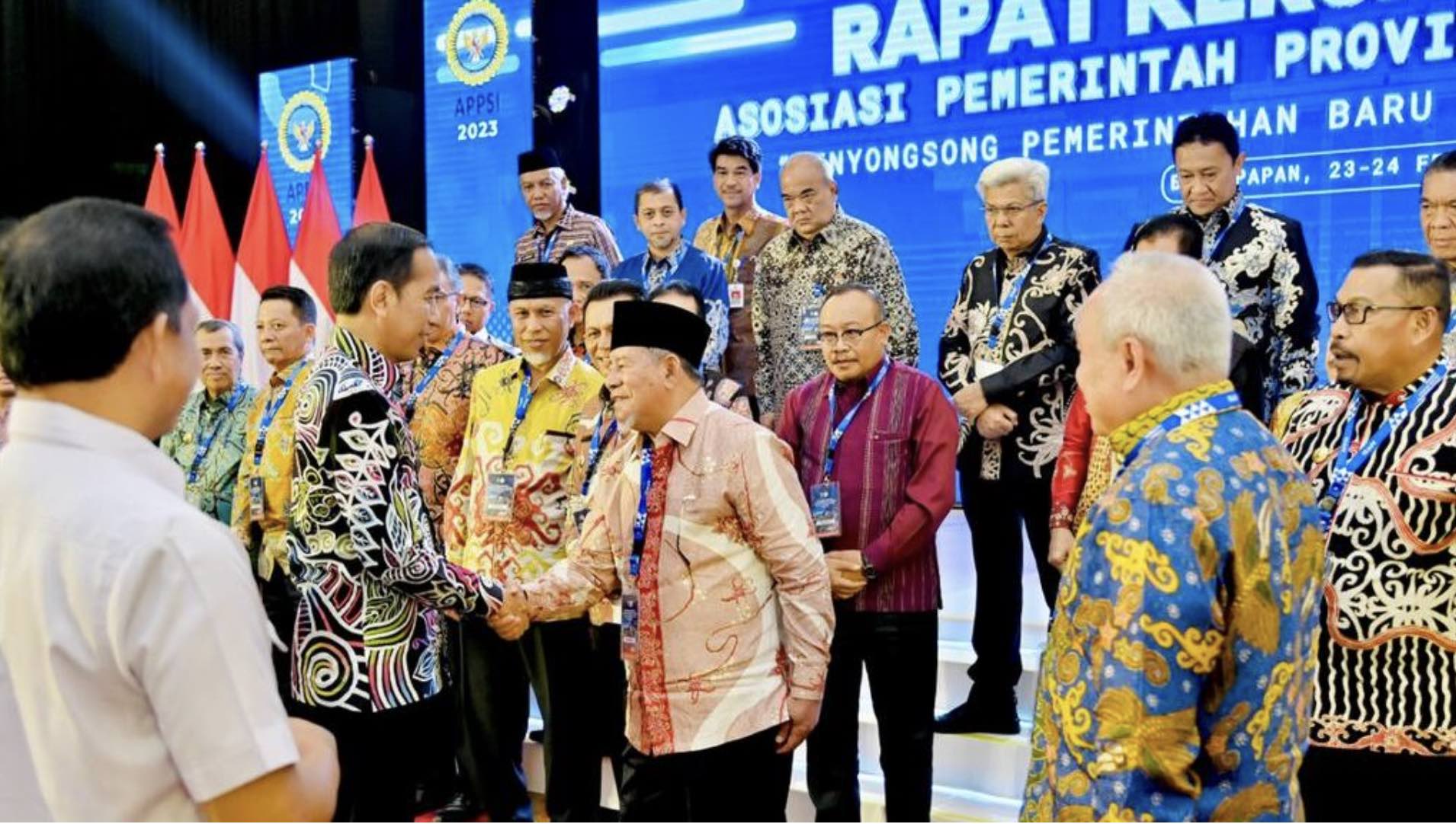 Buka Rakernas APPSI Tahun 2023, Presiden Minta Gubernur Dorong Belanja Masyarakat
